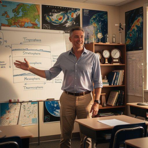 Ein Wetterradar zeigt aktuelle meteorologische Bedingungen.